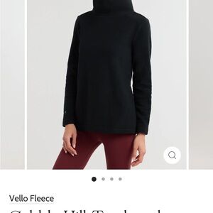 Dudley Stephens Black cobble hill turtleneck tunic